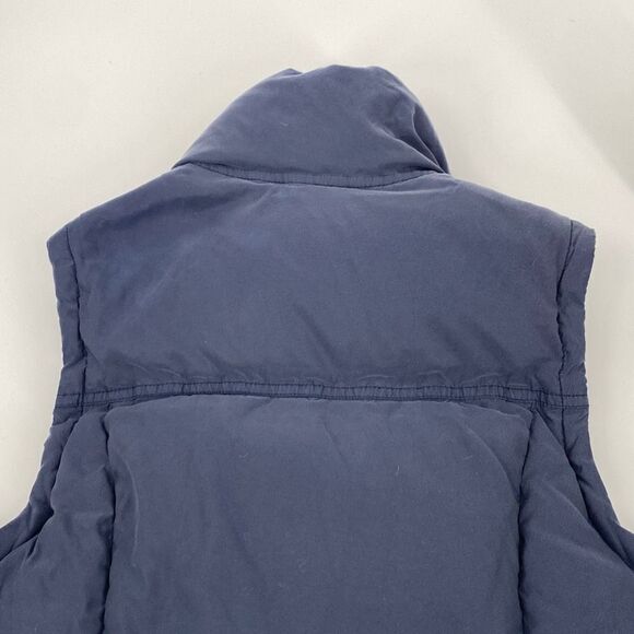 Abercrombie & Fitch Women's Down Filled Puffer‎ Vest Blue M Y2K - Picture 10 of 13